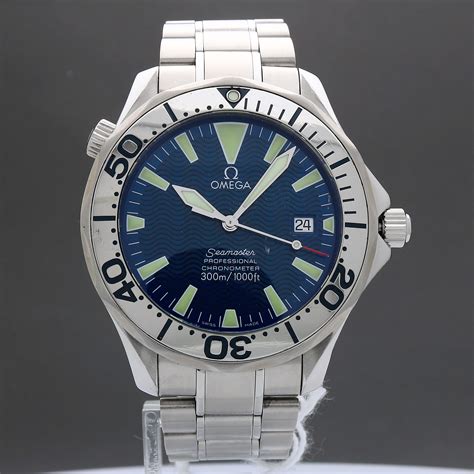 omega seamaster electric blue midsize|omega seamaster uk price.